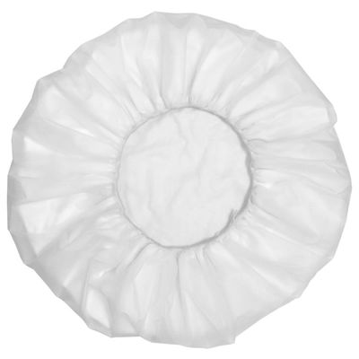 Latex Free No Rinse Shampoo PE Shower Cap Microwaveable Disposable Shower Caps
