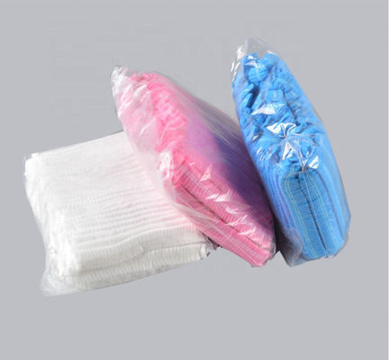 Hotel Hair Head Cook PE Nonwoven Disposable Head Shower Cap