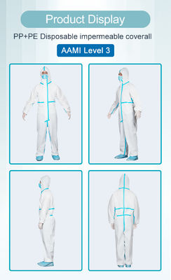 AAMI 1200mm OEM 50GSM PE Protective Film Breathable