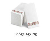 12.5g Serviettes Dinner Paper Napkins 19g Disposable Linen Napkins