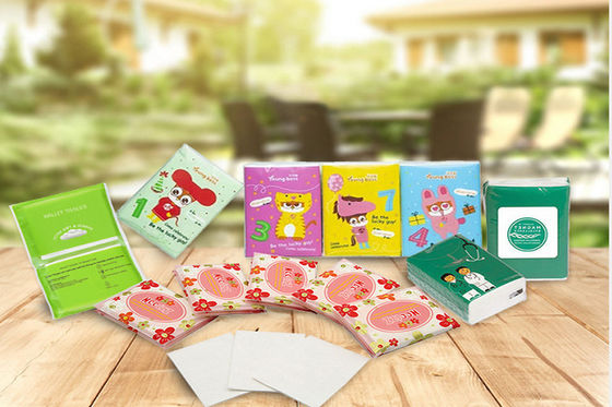 Purse 13.5gsm Tissue Napkin Paper Mini Facial 3Ply Ultra Soft Tissues