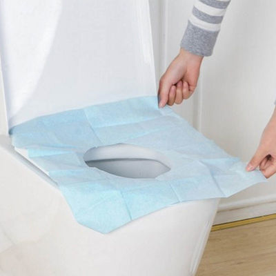 Single Piece Paper Disposable Toilet Seat Covers 200mm 40gsm