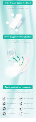 Disposable Lady Soft Sanitary Pad Biodegradable Sanitary Napkins Cotton