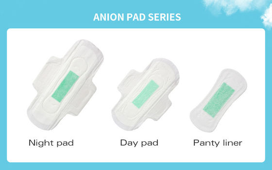 Women Hygiene Super Absorption SAP 240mm Biodegradable Sanitary Napkins