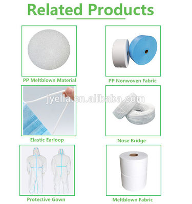 175cm 25gsm Polypropylene Spunbond And Meltblown Nonwoven Fabrics