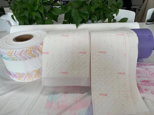 SFS 3 Layer 34gsm 24gsm Breathable PE Film Nonwoven Fabric Shoes Interlining Bag Waterproof
